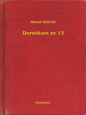 cover image of Dorożkarz nr 13
